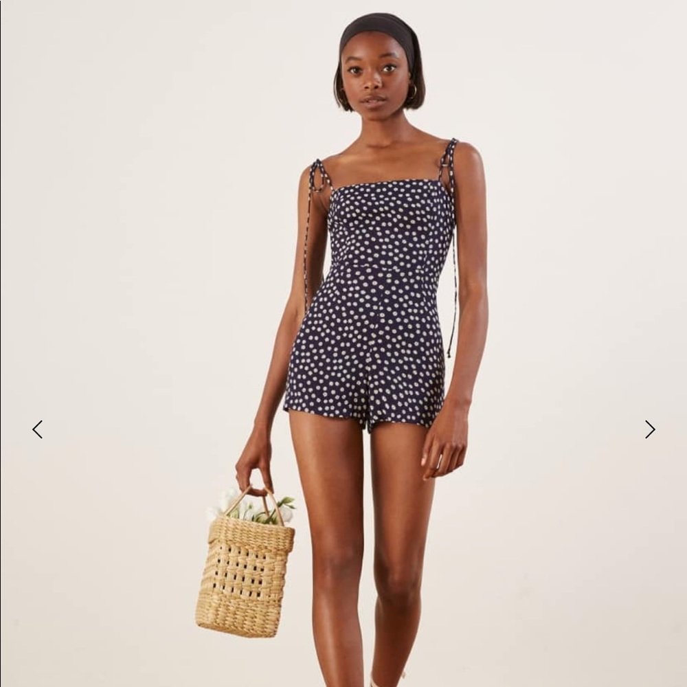 NWT Reformation romper with flowers